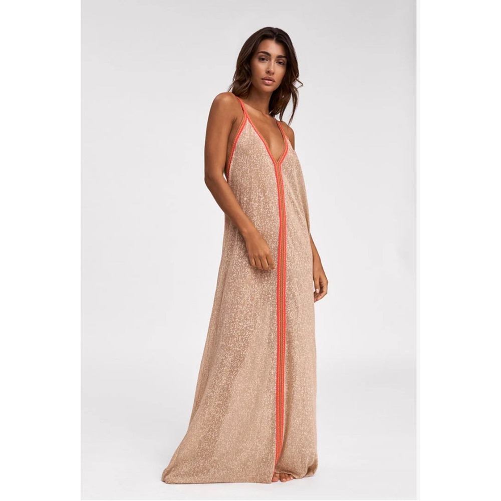 Pitusa Inca Sundress in Nude size Petite